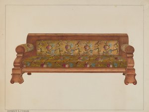Sillón alto, c. 1938 de Magnus S. Fossum