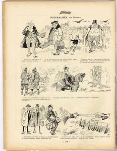 La Baionnette, Satirique en Colours de Henri Maigrot