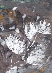 Flores blancas con textura de Maira Ribena