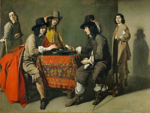 Los jugadores de Tric-Trac ... de Maitre des Jeux