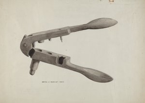 Molde de Bala, c. 1937 de Majel G. Claflin