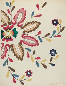 Lámina de colcha de Majel G. Claflin