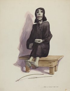 Figura de la Muerte, c. 1937 de Majel G. Claflin