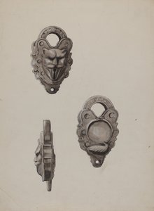 Cerradura de hierro