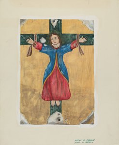 Pintura de San Liberata, c. 1939 de Majel G. Claflin
