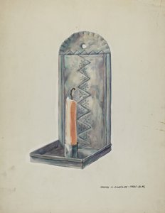 Candelabro de estaño, 1935-1942