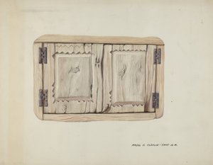 Dos puertas de pared de Majel G. Claflin