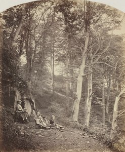 A Path Through a Wood de Major Francis Gresley