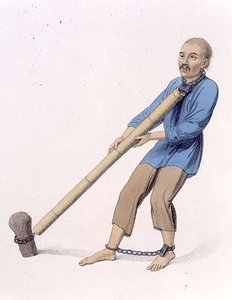 Castigo del tubo de madera, lámina 16 de 