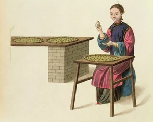 Una Mujer Preparando Té, lámina 21 de 