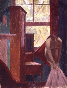 Niña vistiéndose de Malcolm Drummond