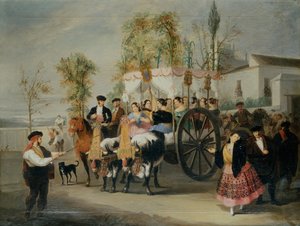 Una Procesión de Manuel Cabral y Aguado Bejarano