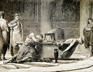 La muerte de Séneca (grabado)