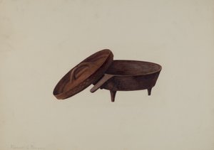 Horno holandés, c. 1939 de Manuel G. Runyan