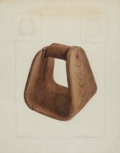Estribo de silla, c. 1938 de Manuel G. Runyan