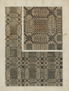 Cubierta tejida, c. 1938 de Manuel G. Runyan