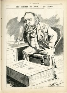 Ilustración de Manuel Luque (1854-1919) en La Caricature (1880) de Manuel Luque