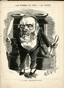 Ilustración de Manuel Luque (1854-1919) en La Caricature (1880)
