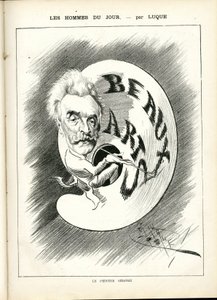 Ilustración de Manuel Luque (1854-1919) en La Caricature (1880)