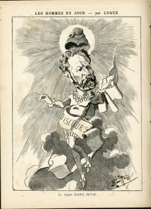 Ilustración de Manuel Luque en La Caricature (1880)