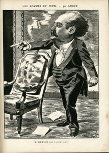 Ilustración en La Caricatura (1880)