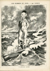 Ilustración de Manuel Luque (1854-1919) en La Caricature (1880) de Manuel Luque