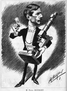 Paul Bourget (1852-1935) escritor francés de Manuel Luque