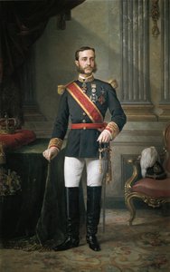 Retrato de Alfonso XII de Manuel Ojeda y Siles
