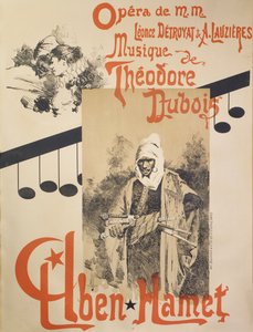 Cartel de Aben Hamet, ópera