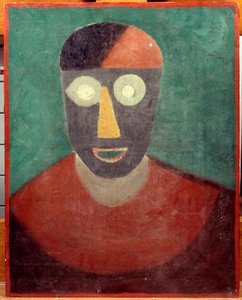 Retrato de Pablo Picasso (1881-1973) Pintura de Manuel Ortiz De Zarate (1886-1946) 1925 Dim. 0,41x0,32 m París, Museo Picasso de Manuel Ortiz de Zárate