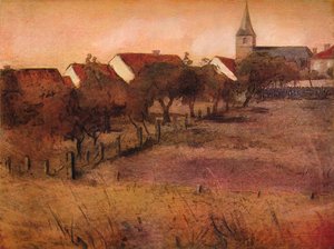 El huerto, c1902 de Manuel Robbe