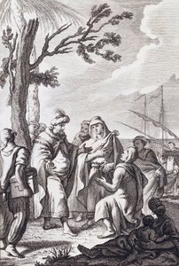 Ilustración para "El Tratado de Argel" de Miguel de Cervantes
