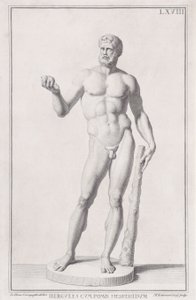 Estatua de Hércules, 1734 de Marc