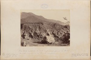 Estudio detallado del corte en la formación glaciar Red Gate que muestra los bloques erráticos