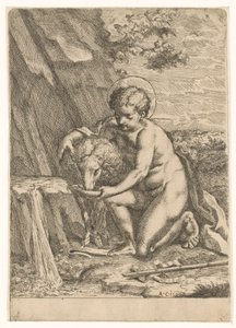 Juan el Bautista de niño de Marcantonio Bellavia
