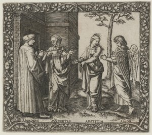 Amadeus Berruti con Austeritas, Amititia y Amor