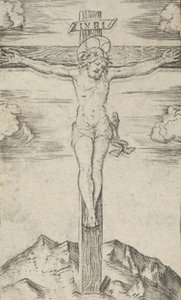Cristo en la cruz, de la serie 