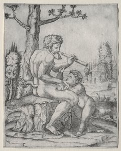 Fauno y Niño