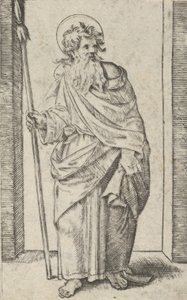 San Matías, ca. 1500-1534 de Marcantonio Raimondi