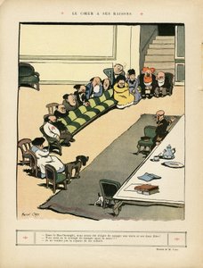 Ilustración de Marcel Capy (1865-1941) en Le Rire