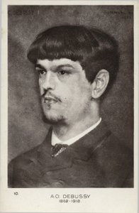 Claude Debussy, compositor francés (1862-1918) de Marcel Andre Baschet