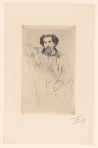 Portafolio de Henri Charles Guérard de Marcellin Gilbert Desboutin (signed by artist)