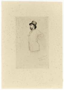 Edgar Degas, de Pie
