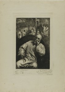 Pierre Puvis de Chavannes, Retrato y composición de Marcellin Gilbert Desboutin