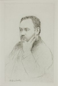Retrato de Emile Zola