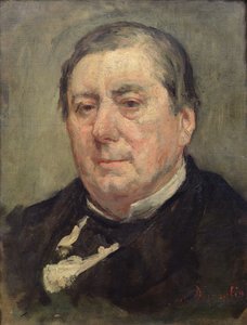 Retrato de Eugene Labiche (1815-1888) (pintura) de Marcellin Gilbert Desboutin