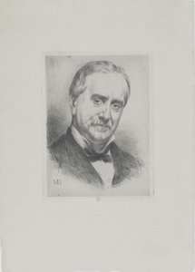 Retrato de Paul Durand-Ruel 1831-1922, 1882 de Marcellin Gilbert Desboutin