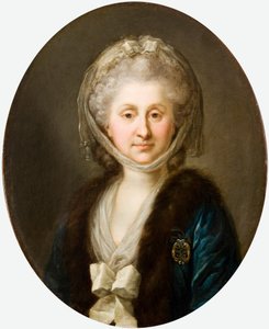 Polaco: Retrato de Ludwika Zamoyska de soltera Poniatowska de Marcello Bacciarelli