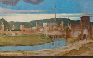 Detalle de la ciudad de Vicenza de Marcello Fogolino