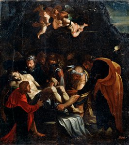 El Descendimiento de la Cruz, siglo XVI de Marcello Venusti